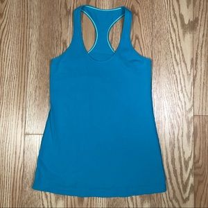 LULULEMON Blue Racerback Tank
